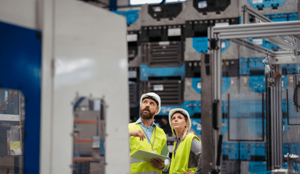 Completing a risk assessment in manufacturing