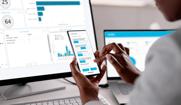Completing an inspection in Notify