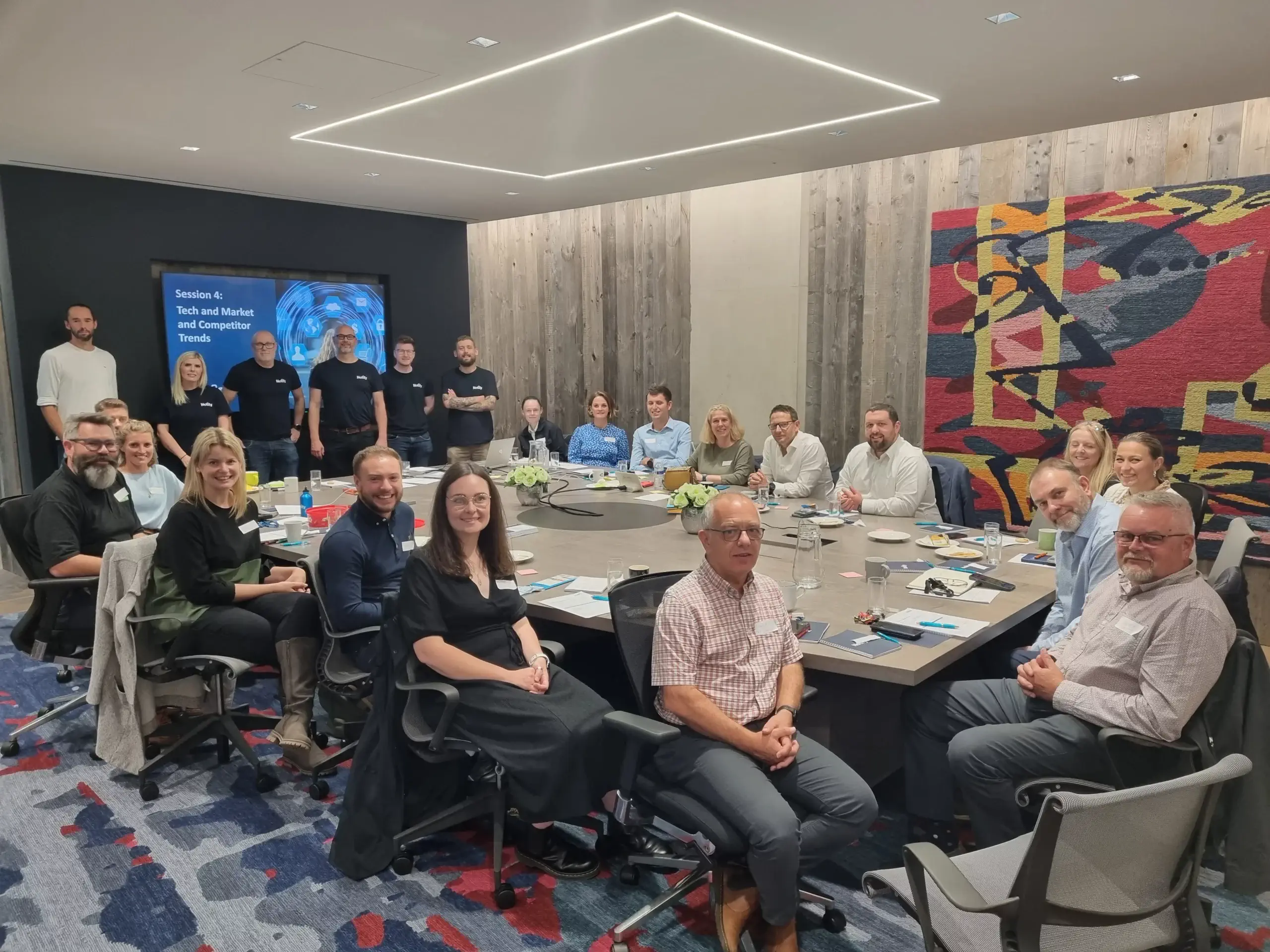 Notify board room meeting