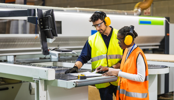 Manufacturing colleagues